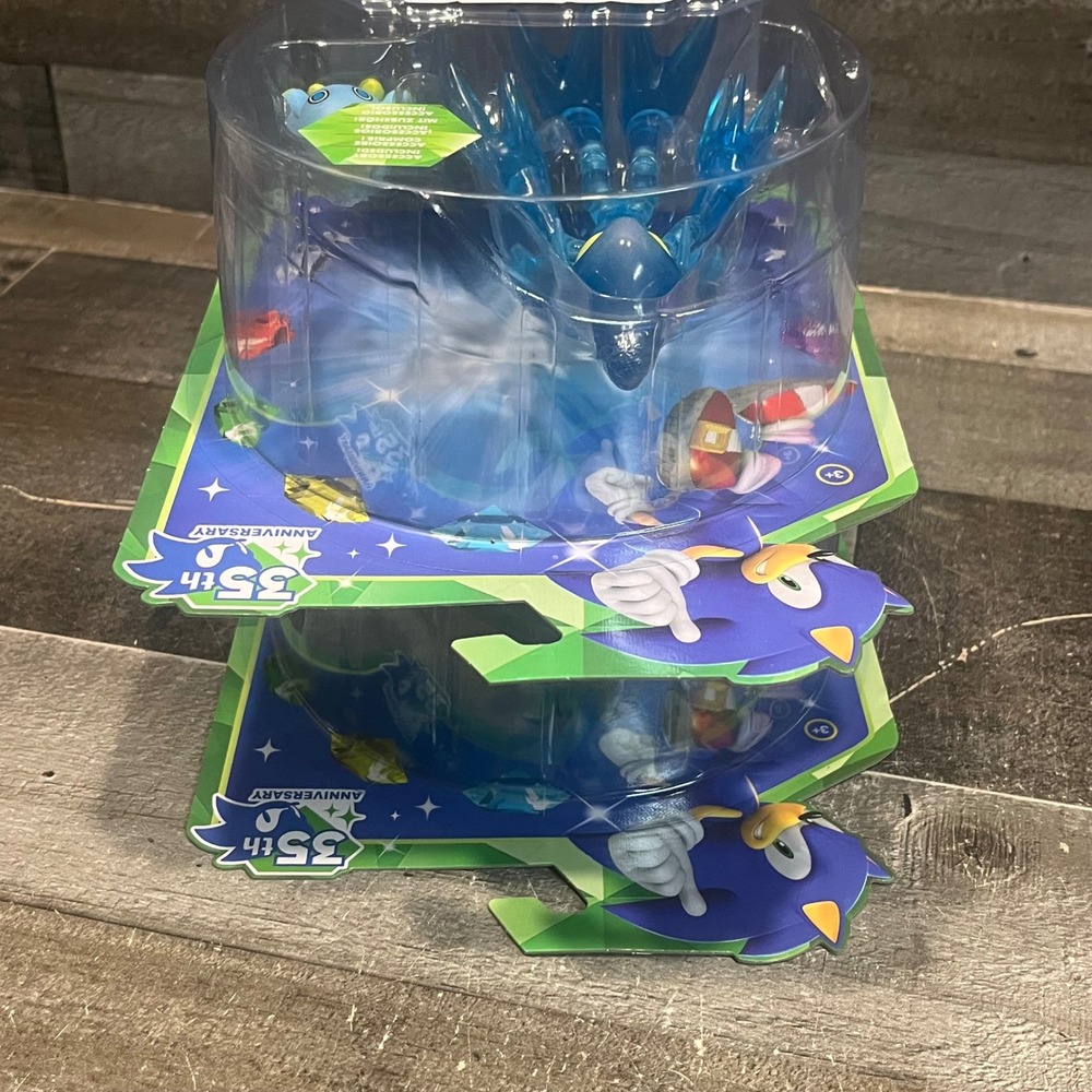 Jakks Sonic the Hedgehog 35th Anniversary Chaos & Silver Action Figure Set - Picture 6 of 10